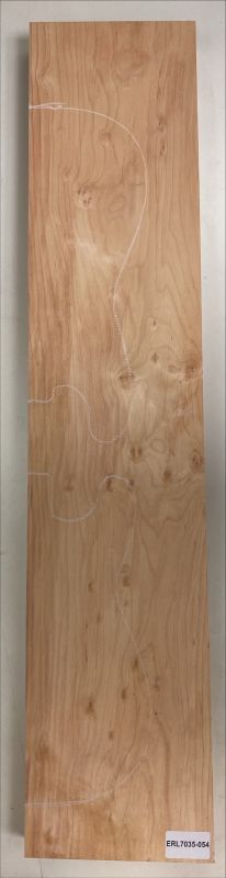 Body Alder, European, 2-pcs., grainmatched, Unique Piece #054